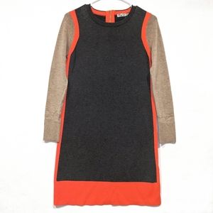Eliza J Color Block Sweater Dress Size S